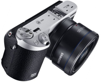 Samsung NX500 review - side