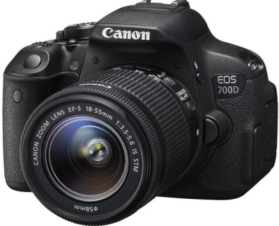 canon eos 700d review - side