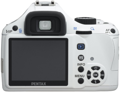 pentax k-x screen